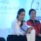 Malaika Arora Khan reads few lines from Dr Jamuna Pai's Book at the Launch