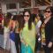 Smita Thackarey poses for the media at Araish Exhibition