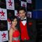 Shivin Narang and Farnaz Shetty pose for the media at Valentines Day Event by Star Plus