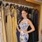Elli Avram poses for the media at Asha Karla's Summer 2015 Couture Collection