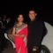 Madhuri Dixit Nene poses with Husband at Hinduja Bash