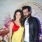 Sunny Leone and Jay Bhanushali pose for the media at the Trailer Launch of Leela