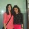 Ragini Khanna poses with a friend at Mukesh Chabbria's Casting Workshop