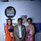 Neha Dhupia, Preveen Sinha and Kalki Koechlin pose for the media at Jabong Online Fashion Week