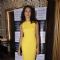 Sarah Jane Dias poses for the media at Lakme Fashion Week Auditions