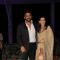 Suniel Shetty with his wife at Smita Thackerey's Son's Wedding Reception
