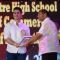 Mohit Raina was felicitated at the Annual Day of Children's Welfare Centre High School