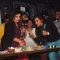 Farah Khan was snapped checking out the dishes at the Launch of Farah Ki Daawat