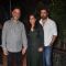 Harry Baweja poses with his family at the Grand Success Bash of Hey Bro's Music
