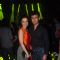Sonu Nigam poses with his Wife at the Album Launch