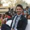 Sushant Singh Rajput smiles for the camera at the Fashion Show