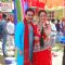Dilip Joshi and Disha Wakani at Sab TV's Holi Celebration