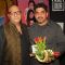 Amit Behl and Rajan Shahi pose for the media at the Launch of Tere Sheher Mein