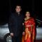 Siddharth Roy Kapoor and Vidya Balan pose for the media at Tulsi Kumar's Wedding Reception
