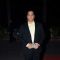 Lalit Pandit poses for the media at Tulsi Kumar's Wedding Reception