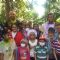 Sandip Soparkar poses with Cancer Patient Children