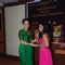Shibani Kashyap receives an award at Young Environmentalists Trust Women Achievers Awards