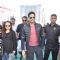 Sidharth Malhotra poses for the media at DNA Race