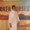 Amitabh Bachchan poses for the media at the Trailer Launch of Broken Horses
