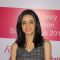 Sanaya Irani was at the Fair and Lovely Foundation Event