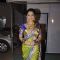 Sonalee Kulkarni was seen at the Zee Marathi Gaurav Awards