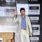 Farhan Akhtar waves to the audience at the Launch of Code for Lifestyle