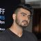 Arjun Kapoor was snapped engrossed in thoughts at Earth Hour Press Meet