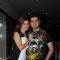 Dabboo Ratnani with wife at the Launch of Harry's Bar & Cafe