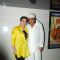 Ranjeet poses with wife at the Launch of Harry's Bar & Cafe
