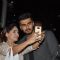 Arjun Kapoor gets snapped with a fan at the airport