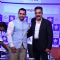 Aamir Khan and Kamal Haasan pose for the media at FICCI Frames 2015 Inaugural Session