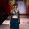 Alesia Raut walks for JJ Valaya at Amazon India Fashion Week 2015 Day 1