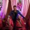 Ajaz Khan with the brides to be at a Mass Marriage Initiative