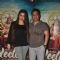 Ahmed Khan poses with wife Shaira Khan at the Promotions of Ek Paheli Leela