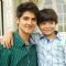 Rohan Mehra poses with Shivansh Kotia at the Completion of 1700 Episodes