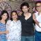 Celebs pose for the media at the Launch Party of Badi Devrani