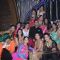 Sushant Singh Rajput poses with Contestants on Dance India Dance Super Moms