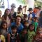 Tiger Shroff poses with kids at T-Series Music Video Shoot