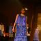 Carol Gracias walks the ramp at 'Mijwan-The Legacy' a Fashion Show
