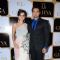 Evelyn Sharma and Mahaakshay at Karan Johar's limited edition holiday collection for Gehna Jewellers