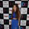 Sara Khan poses for the media at the Launch of the Movie The Cinema Hall