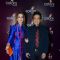 Adnan Sami with his Wife at Color's Party