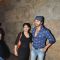 Shreyas Talpade with is Wife Attends the Screening of OK Kanmani