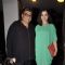 Simone Singh with her husband attend the Play 'Unfaithfully Yours'