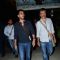 Ritesh Sidhwani and Rajkumar Hirani Snapped at Airport