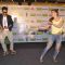 Jackky Bhagnani and Lauren Gottlieb shake a leg at the Promotions of Welcome To Karachi
