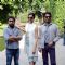 Shoojit Sircar, Deepika Padukone and Irrfan Khan Promotes Piku in Delhi