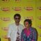 Irrfan Khan poses with RJ Prerna at the Promotions of Piku on Radio Mirchi