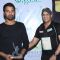 Shabbir Ahluwalia receives a trophy at at Gold Charity Match