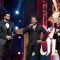 Salman Khan interacts with the audience at AIBA Awards